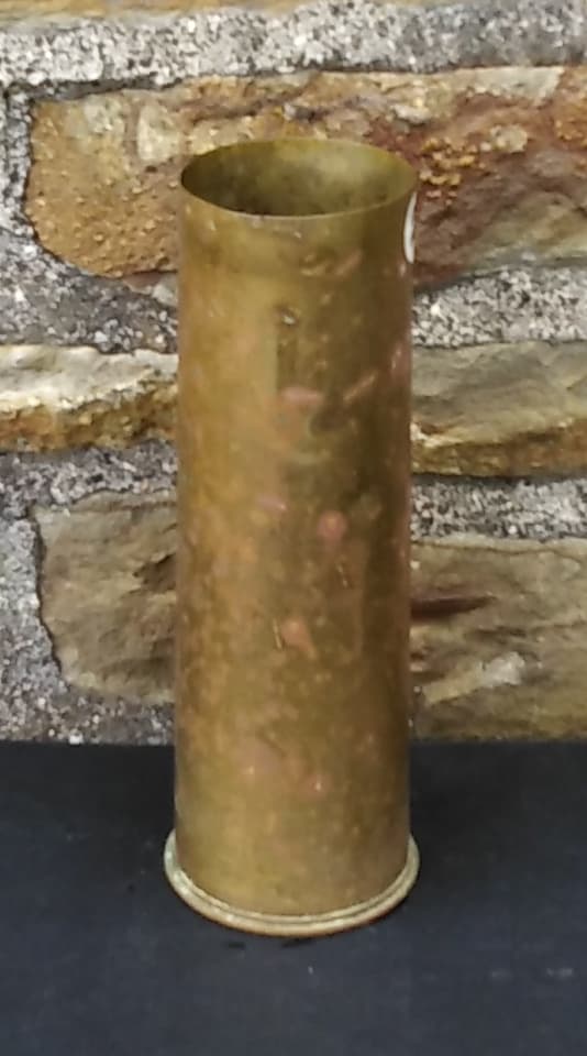 British WW1 18 Pounder Brass Shell Case 2